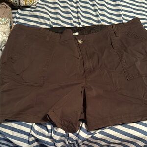 Maurices Brown Cargo Shorts with Classic Style